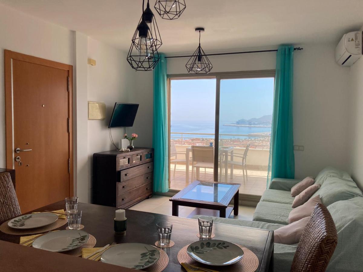 Atico Con Espectaculares Vistas Al Mar Apartment Carboneras Bagian luar foto