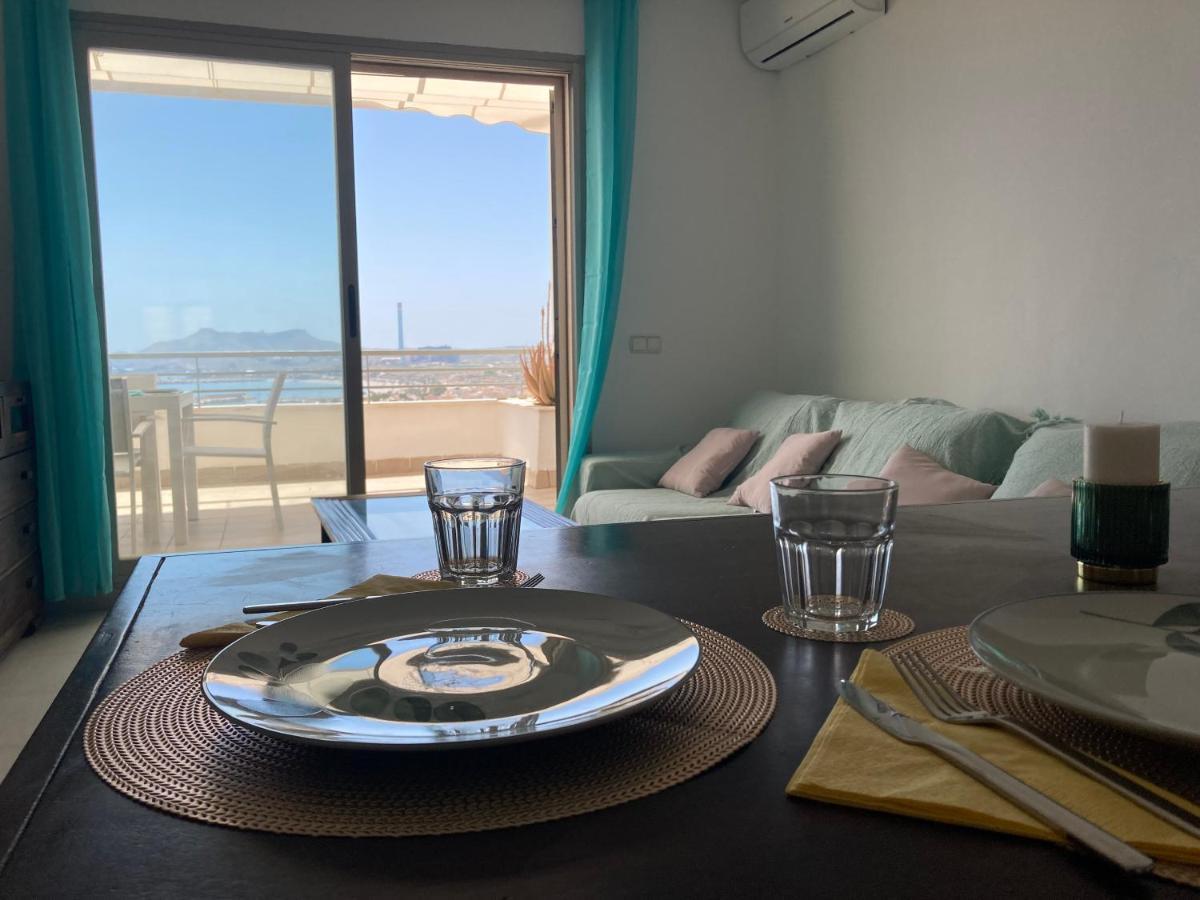 Atico Con Espectaculares Vistas Al Mar Apartment Carboneras Bagian luar foto